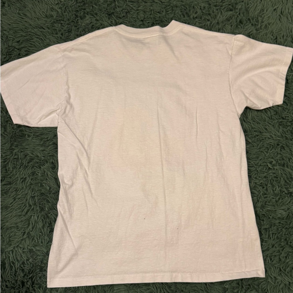 Lee White Tee with Cartoon Graphic - Picture 4 of 4